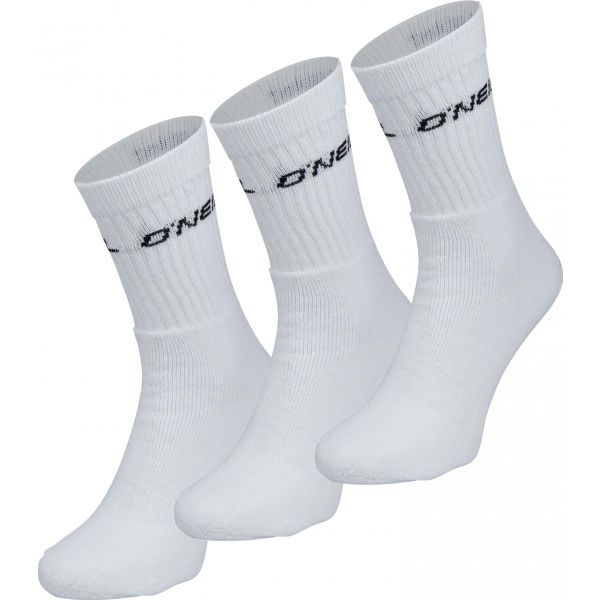 O'Neill O'Neill SPORTSOCK 3P Унисекс чорапи, бяло, размер 43-46