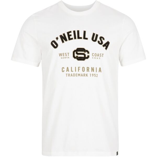 O'Neill O'Neill STATE T-SHIRT Мъжка тениска, бяло, размер XL