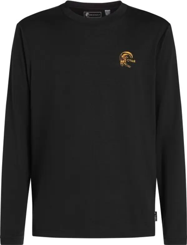 O'Neill O'Neill O'RIGINALS HYBRID L/SLV Функционална мъжка тениска, черно, размер
