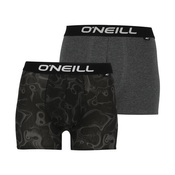 O'Neill O'Neill PAINT&PLAIN 2-PACK Мъжки боксерки, черно, размер
