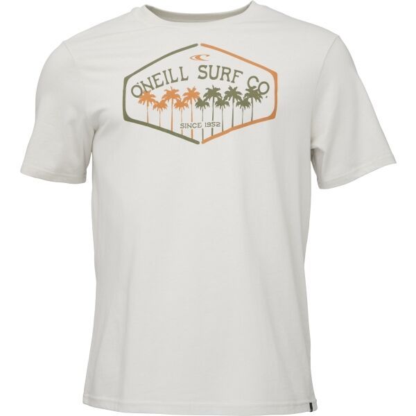 O'Neill O'Neill PALM Мъжка тениска, бяло, размер
