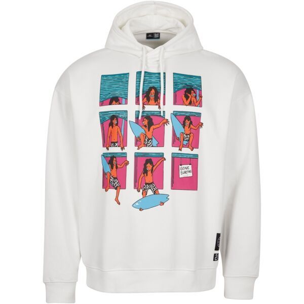 O'Neill O'Neill PROGRESSIVE HOODIE Мъжки суитшърт, бяло, размер