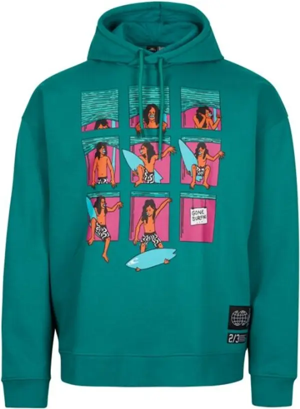 O'Neill O'Neill PROGRESSIVE HOODIE Мъжки суитшърт, зелено, размер