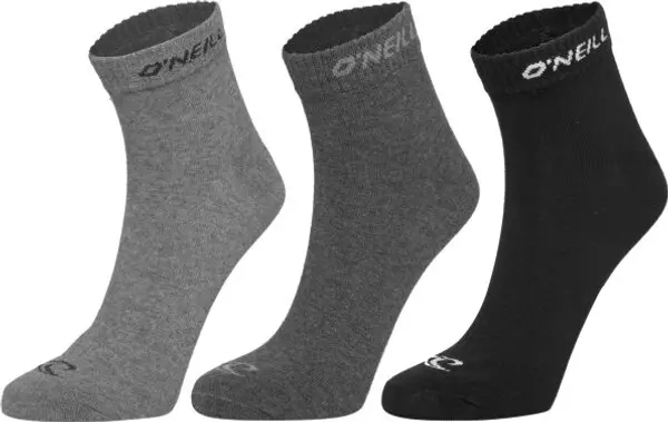 O'Neill O'Neill QUARTER 3P Универсални чорапи, тъмносиво, размер 39-42