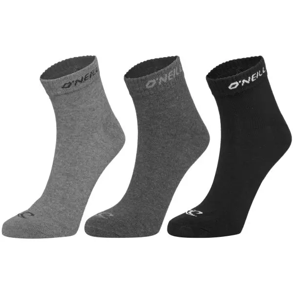 O'Neill O'Neill QUARTER 3P Универсални чорапи, тъмносиво, размер 43-46