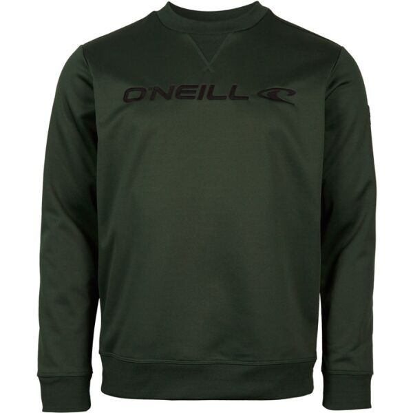 O'Neill O'Neill RUTILE CREW FLEECE Мъжки суитшърт, тъмнозелено, размер