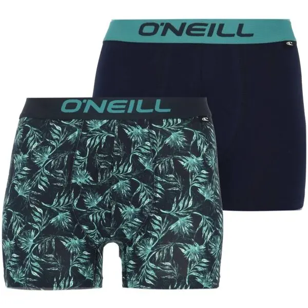 O'Neill O'Neill SHIMMERING LEAFS 2PACK Мъжки боксерки, черно, размер
