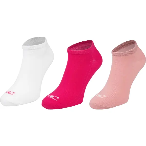 O'Neill O'Neill SNEAKER 3PK Дамски чорапи, розово, размер 35-38