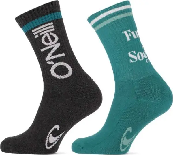 O'Neill O'Neill SPORTS LOGO 2PACK Универсални спортни чорапи, тюркоазено, размер 35-38