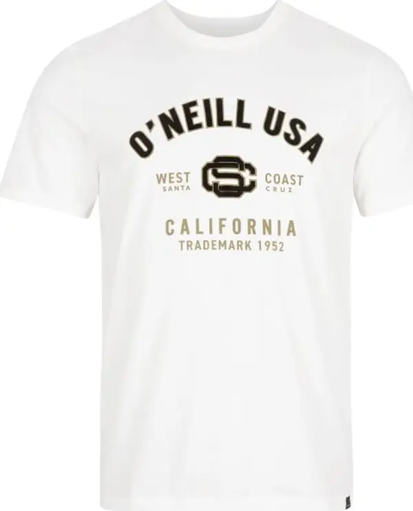 O'Neill O'Neill STATE T-SHIRT Мъжка тениска, бяло, размер