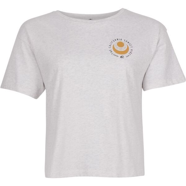 O'Neill O'Neill SURFER GIRL T-SHIRT Дамска тениска, сиво, размер