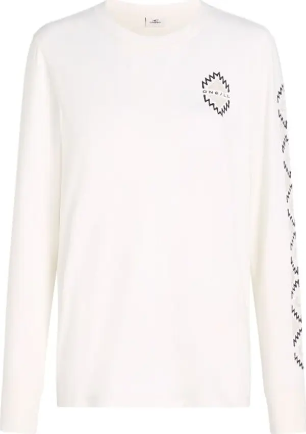 O'Neill O'Neill T-SHIRT Дамска блуза с дълъг ръкав, бяло, размер