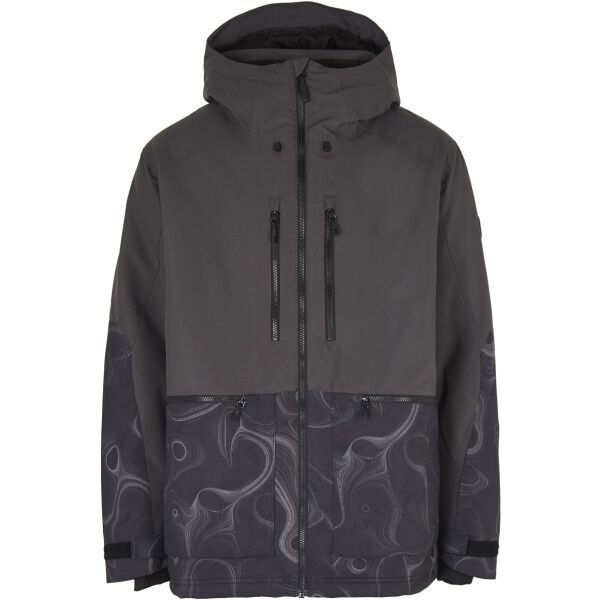 O'Neill O'Neill TEXTURE Мъжко яке за ски/сноуборд, черно, размер