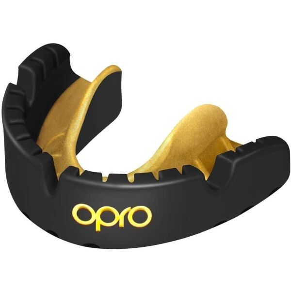 Opro Opro GOLD BRACES Протектори за зъби, черно, размер ADULT