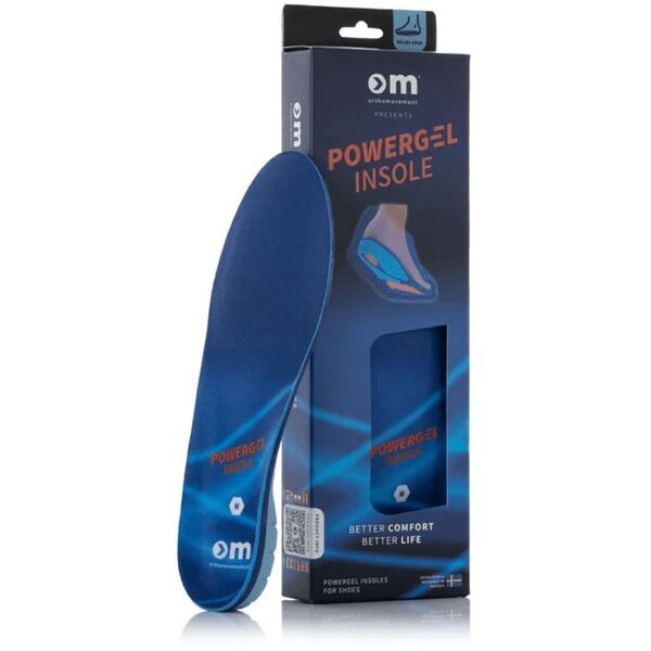 ORTHOMOVEMENT ORTHOMOVEMENT GEL INSOLE Стелки за обувки от гел, синьо, размер
