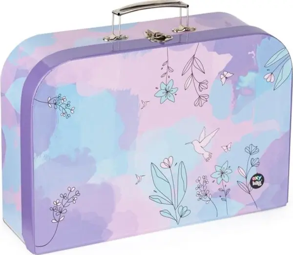 Oxybag Oxybag 34 CM HUMMINGBIRD Куфар за материали по рисуване, лилаво, размер