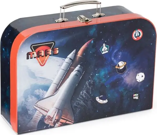 Oxybag Oxybag 34 СМ SPACE Куфар за материали по рисуване, тъмносин, размер