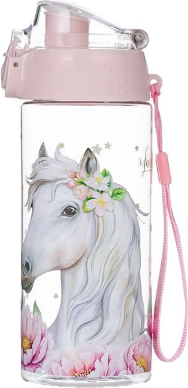 Oxybag Oxybag CLICK 500 ML HORSE ROMANTIC Детска бутилка, прозрачно, размер 500 ML