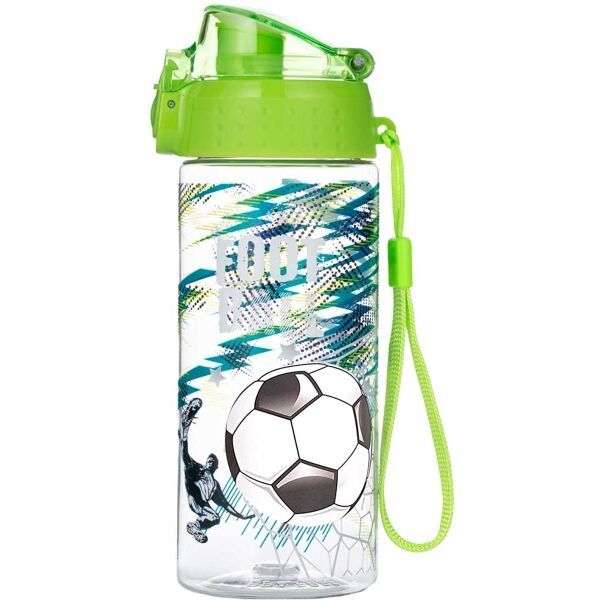 Oxybag Oxybag FOTBAL 500 ML Детска пластмасова бутилка за напитки, прозрачно, размер