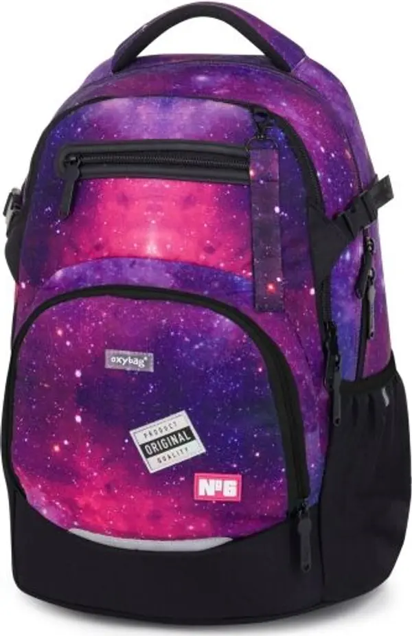 Oxybag Oxybag GALAXY Ученическа раница, лилаво, размер