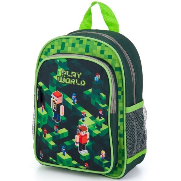 Oxybag Oxybag KID BACKPACK PLAYWORLD Детска раница, зелено, размер