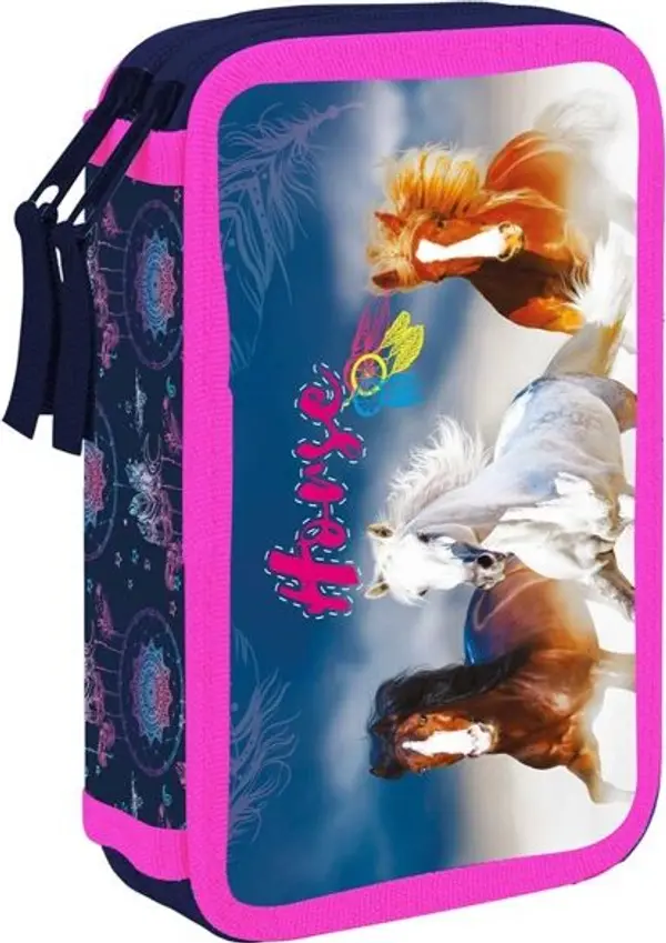 Oxybag Oxybag КОН Ученически несесер с две отделения, синьо, размер