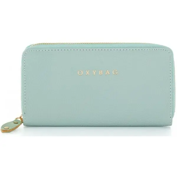Oxybag Oxybag MONY L LEATHER Дамско портмоне, тюркоазено, размер