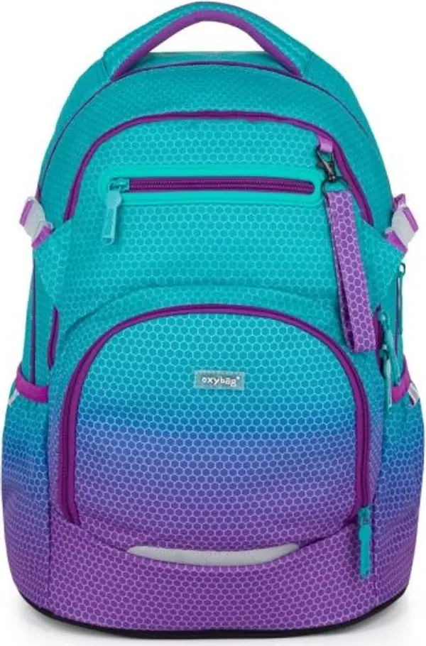 Oxybag Oxybag OMBRE Ученическа раница, тюркоазено, размер