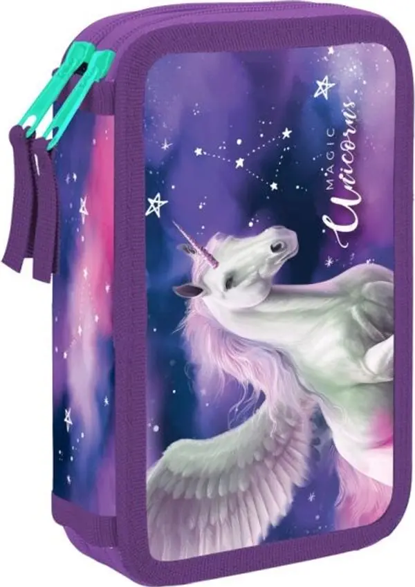 Oxybag Oxybag ПЕГАС Ученически несесер, лилаво, размер