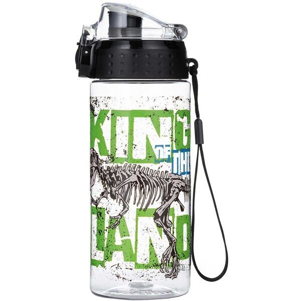 Oxybag Oxybag PREMIUM DINOSAURUS 500 ML Детска пластмасова бутилка за напитки, прозрачно, размер