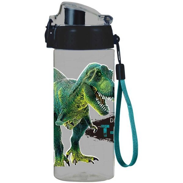 Oxybag Oxybag PREMIUM DINOSAURUS 500 ML Детска пластмасова бутилка за напитки, сиво, размер