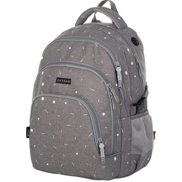 Oxybag Oxybag SCOOLER Ученическа раница, сиво, размер