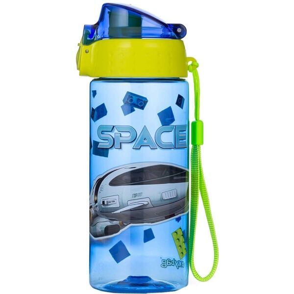 Oxybag Oxybag SPACE 500 ML Детска пластмасова бутилка за напитки, тъмносин, размер