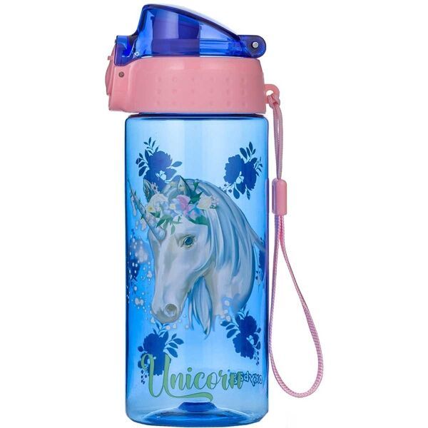 Oxybag Oxybag UNICORN 500 ML Детска пластмасова бутилка за напитки, лилаво, размер