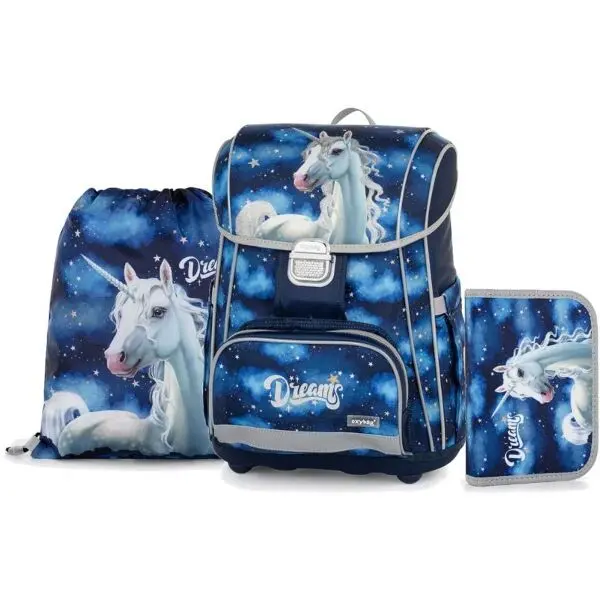 Oxybag Oxybag UNICORN Ученически комплект, тъмносин, размер