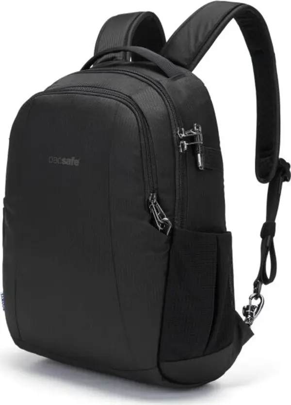 Pacsafe Pacsafe METROSAFE LS350 ECONYL BACKPACK Обезопасена раница, черно, размер