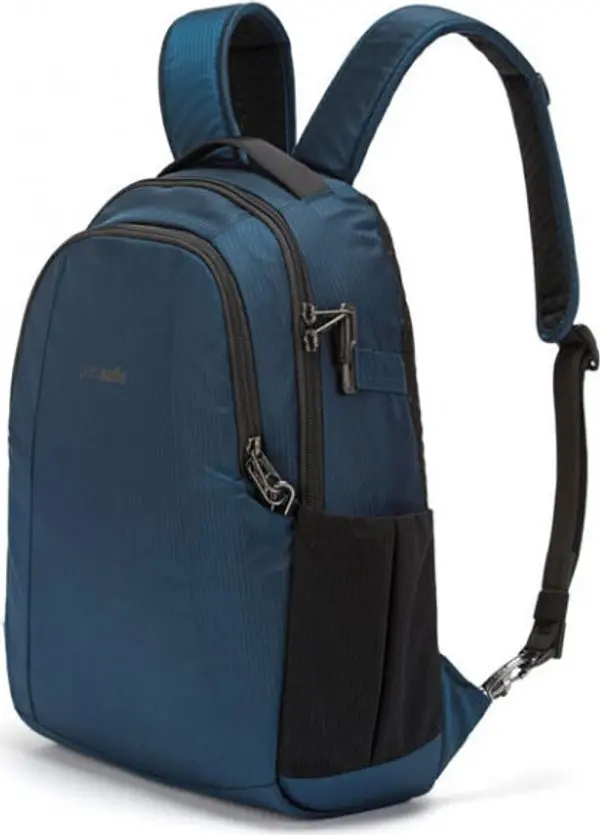 Pacsafe Pacsafe METROSAFE LS350 ECONYL BACKPACK Обезопасена раница, тъмносин, размер