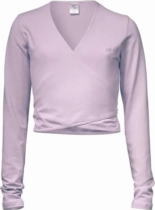 PAPILLON PAPILLON CROSS-OVER LONG SLEEVES Балетен пуловер, розово, размер 128-140