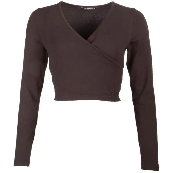 PAPILLON PAPILLON CROSS-OVER Пуловер с прехвърляне за момичета, черно, размер