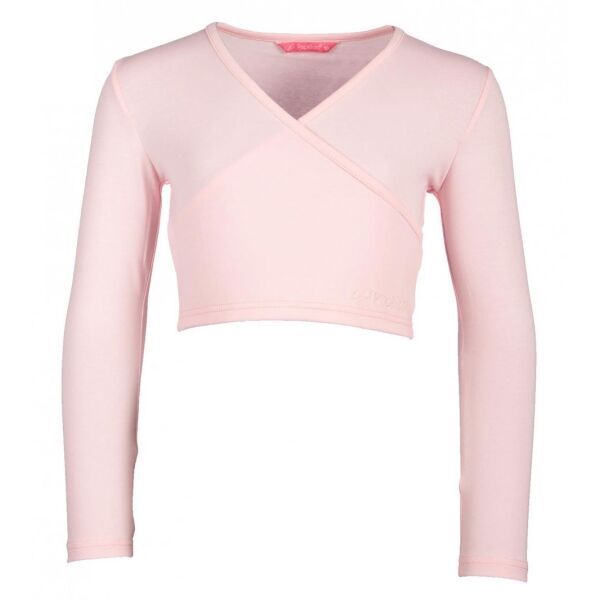 PAPILLON PAPILLON CROSS-OVER Пуловер с прехвърляне за момичета, розово, размер