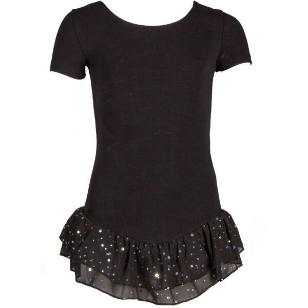 PAPILLON PAPILLON LEOTARD SHORT SLEEVES Детско балетно трико, черно, размер
