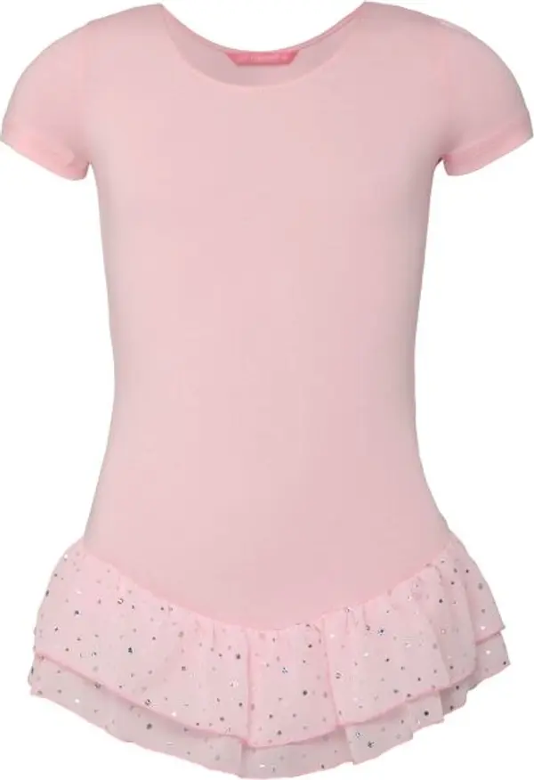 PAPILLON PAPILLON LEOTARD SHORT SLEEVES Детско балетно трико, розово, размер