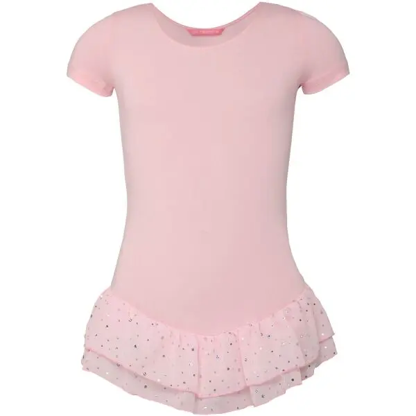 PAPILLON PAPILLON LEOTARD SHORT SLEEVES Детско балетно трико, розово, размер