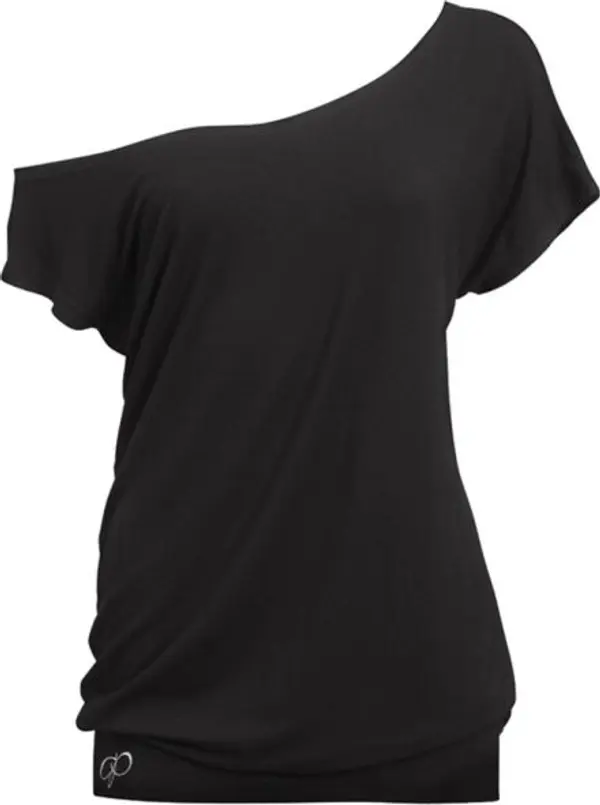 PAPILLON PAPILLON OFF SHOULDER Дамска тениска, черно, размер