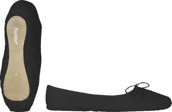 PAPILLON PAPILLON SOFT BALLET SHOE Дамски балетни обувки, черно, размер
