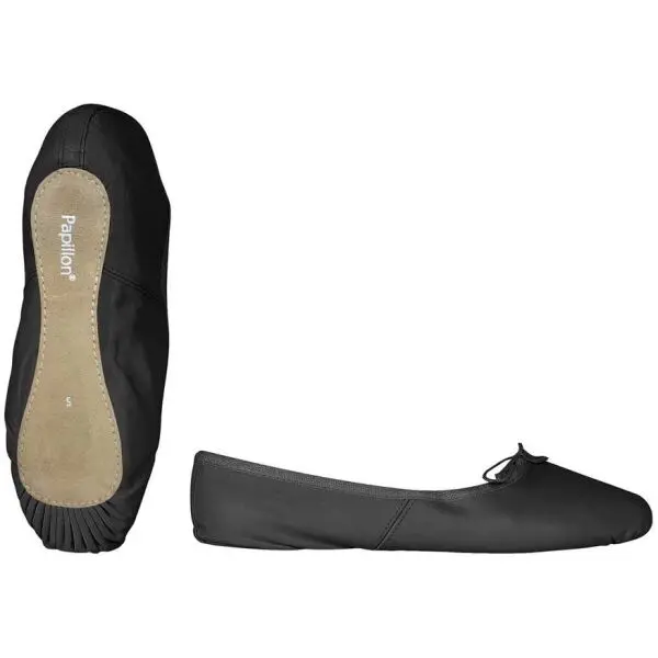 PAPILLON PAPILLON SOFT BALLET SHOE Детски балетни обувки, черно, размер