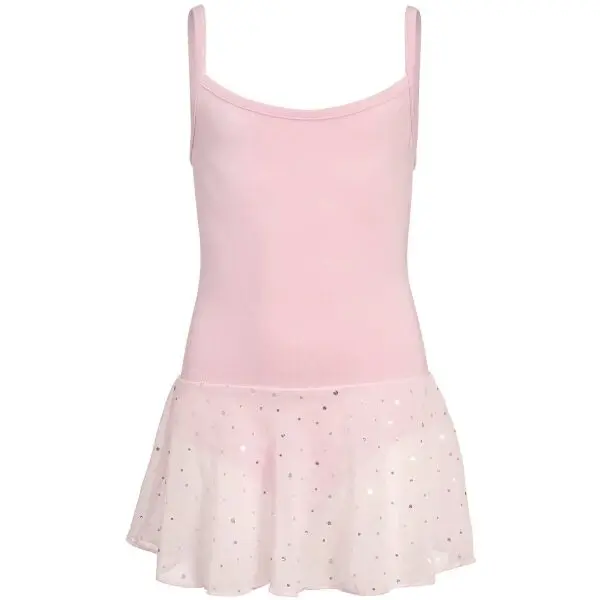 PAPILLON PAPILLON SPAGHETTI STRAP LEOTARD Детско балетно трико, розово, размер