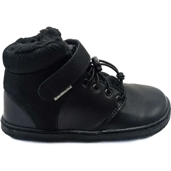 PEGRES PEGRES BF 40 0.1 Детски зимни обувки от вида barefoot, черно, размер