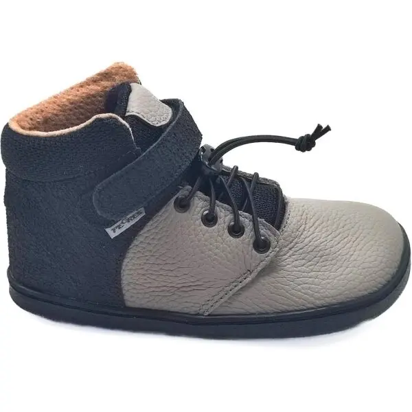 PEGRES PEGRES BF 56L Детски затоплени босоходки маратонки, черно, размер