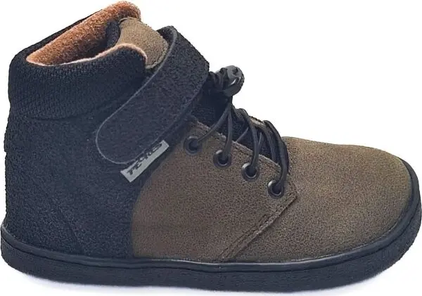 PEGRES PEGRES BF 56L Детски затоплени босоходки маратонки, khaki, размер